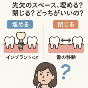 欠如　インプラント　矯正