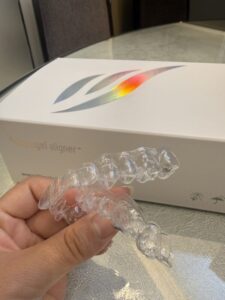 エンジェルアライナー マウスピース 形状 カッティングライン